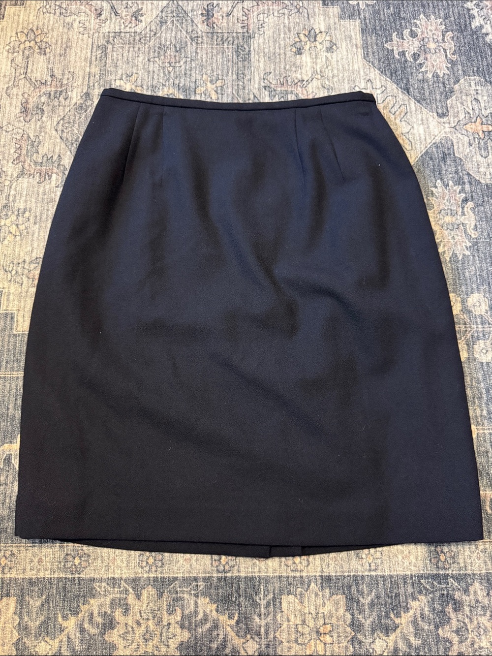 Amanda Smith Navy Pencil Skirt
